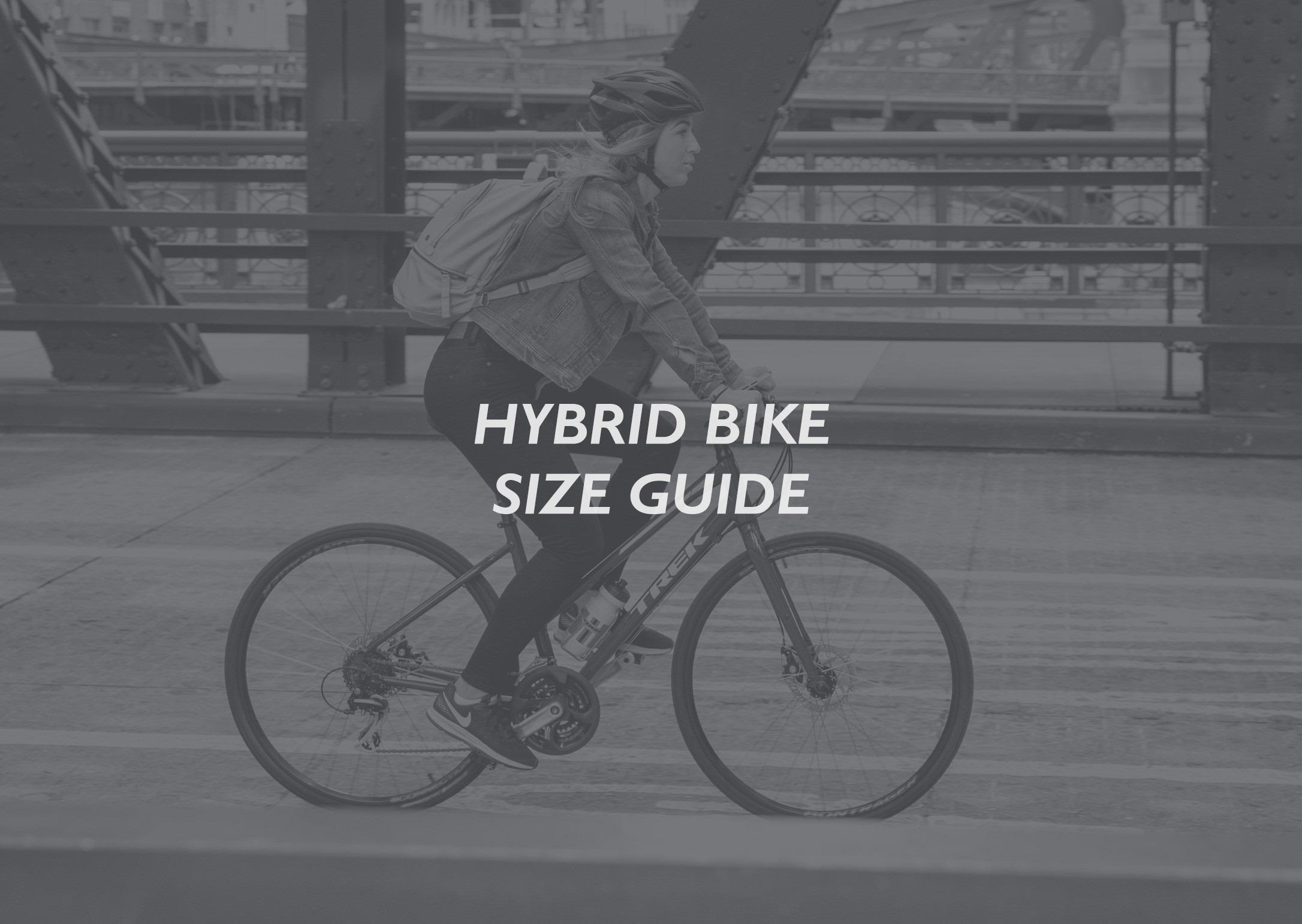 Hybrid Bike Size Guide